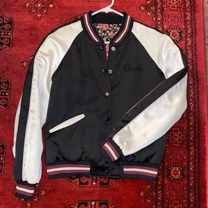Coach silk bomber